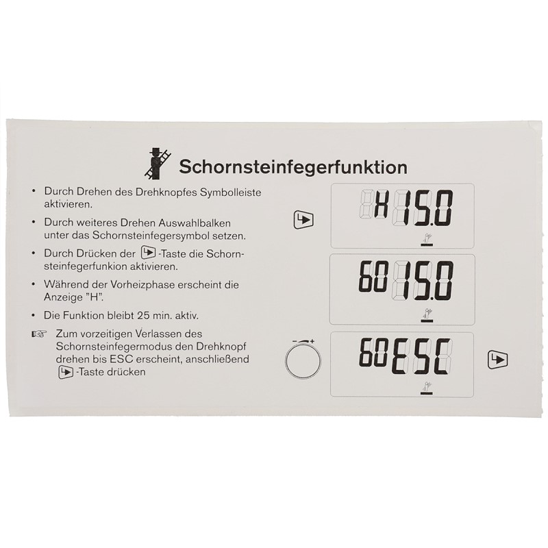 Bild von Aufkleber Schornsteinfegerfunktion