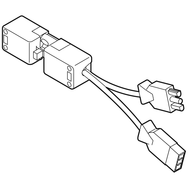 Bild von Adapter zum Anschluss von externem Magnetventil bei W-FM25