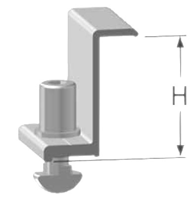 Bild von Endklemme OT 35mm (VPE 10 Stück) Silber