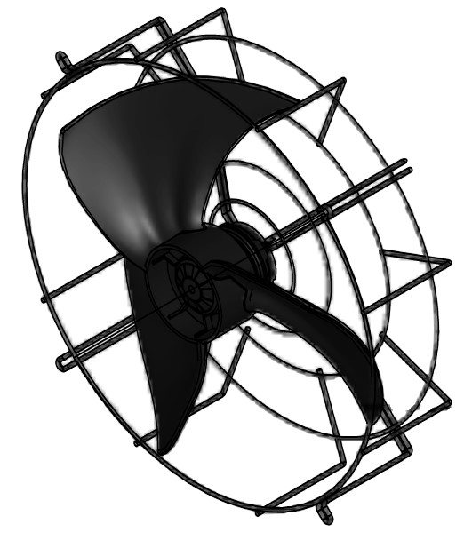 Bild von Axialventilator für Ausseneinheit 2XX-S/A