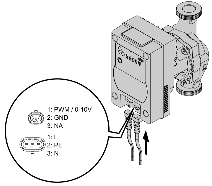 Bild von Umwälzpumpe W-HE 130 EC 0-10V