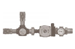 Bild von Verrohrungsgruppe Rücklauftemperaturanhebung
