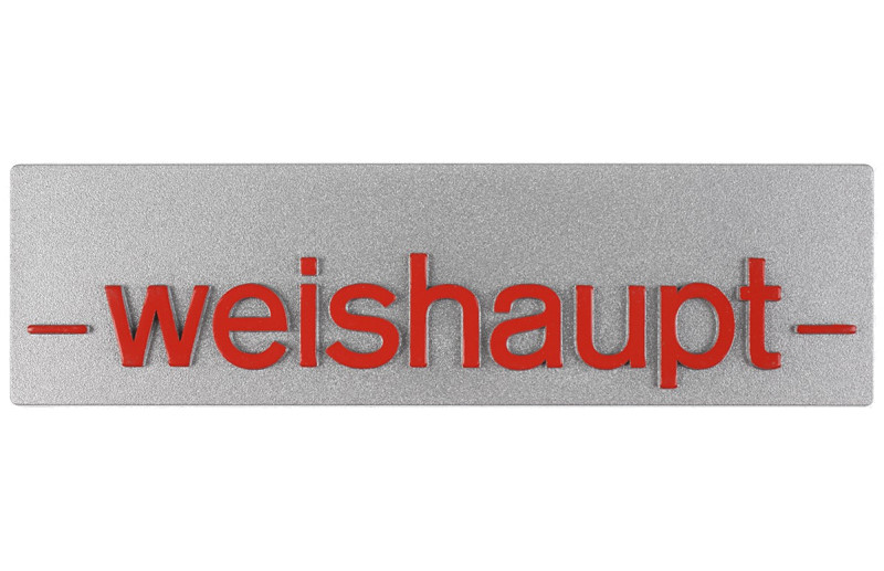 Bild von Firmenschild Weishaupt Gr.2