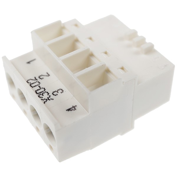 Bild von W-FM Stecker X30-02 für Trafo 2 x 12V