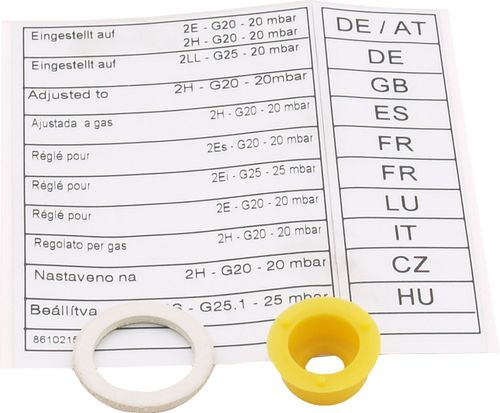 Bild von Umrüstsatz Erdgas LL > E für GB/TGB 20kW