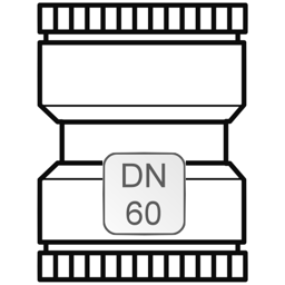 Bild von Flexkupplung PPs für Flexrohr DN60