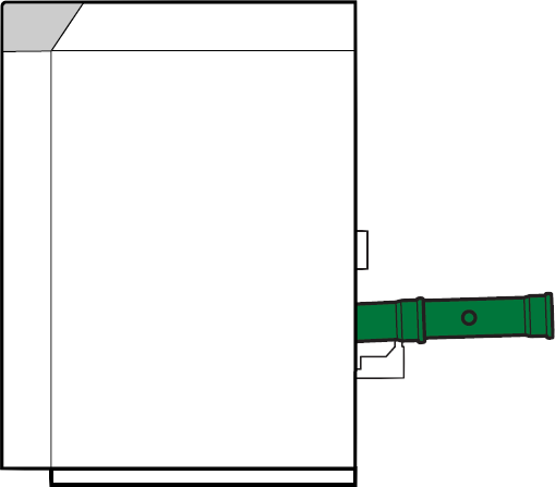 Bild von Kesselanschluss-Set Gerade DN160