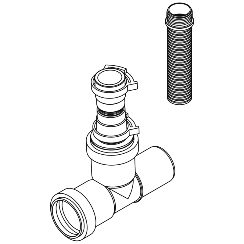 Bild von Erweiterung Kondensatrohr-Set DN40 RR