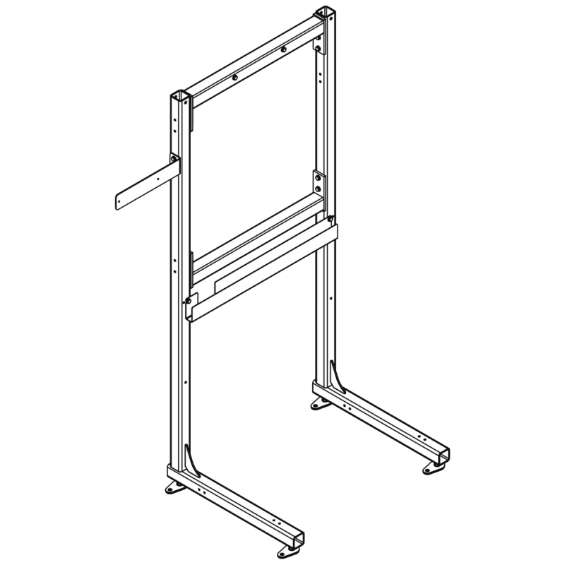 Bild von Basis-Montagegestell für 1 WTC-GW 45-100