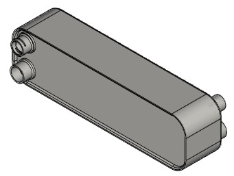 Bild von Plattenwärmetauscher GBS220H-Z-26