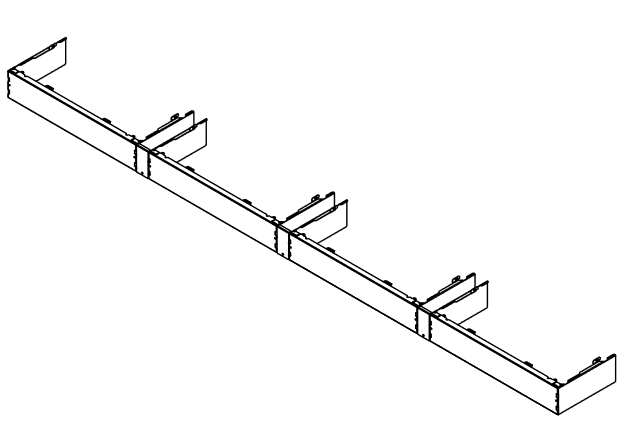 Bild von Set Estrichrahmen Invisible (4 Module)