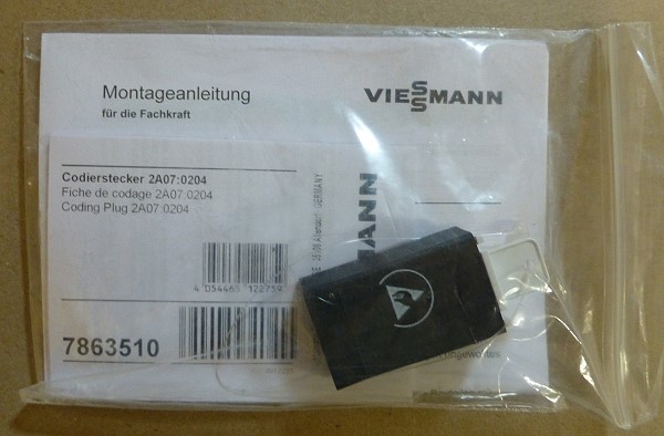 Bild von Codierstecker Vitodens B2HB 2A07:0204 1,8-35kW