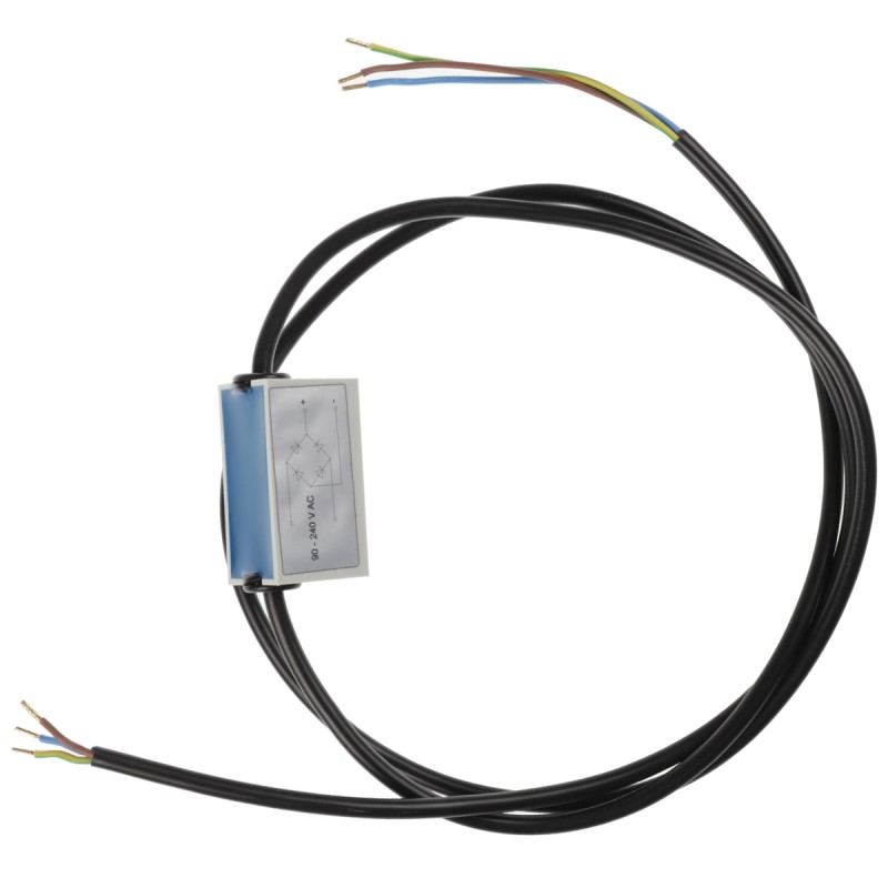 Bild von Anschlusskabel mit Gleichrichter geprüft