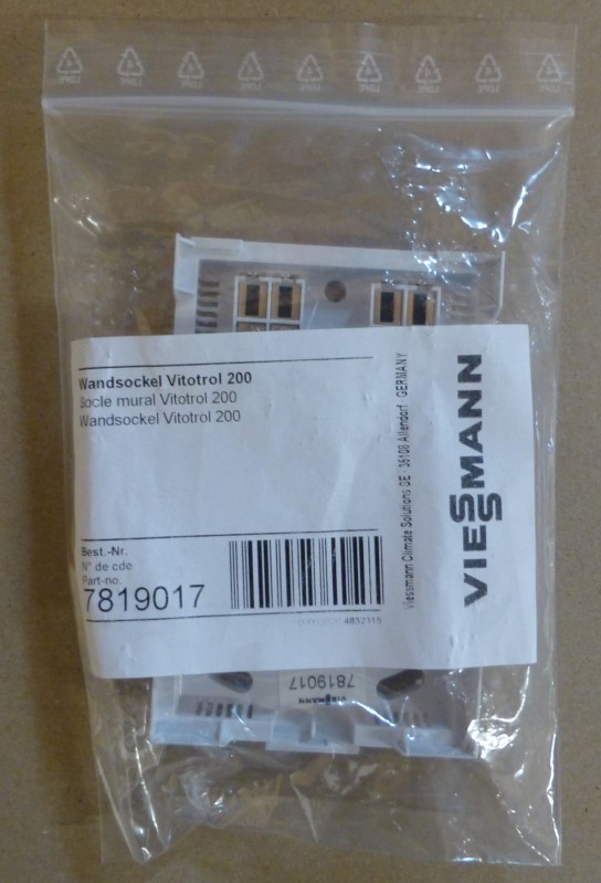 Bild von Wandsockel für Vitotrol 200