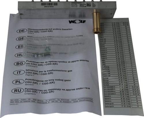 Bild von Umrüstsatz Erdgas E/LL - Flüssiggas P bzw. B/P für CGU-2(K)-18