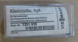 Zeige Details für Kleinteile komplett für atmosphärische Gaskessel Bild von Kleinteile komplett für atmosphärische Gaskessel