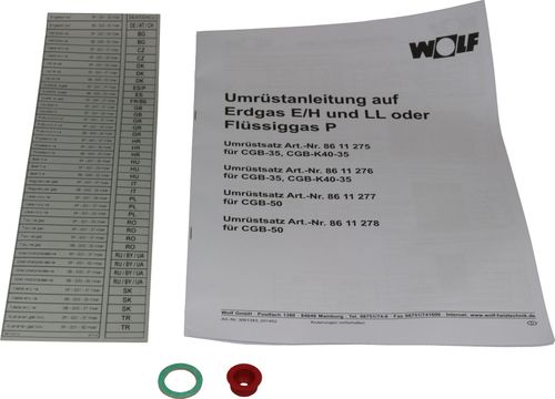 Bild von Umrüstsatz Erdgas E/LL auf Flüssiggas für CGB-35 und CGB-K40-35