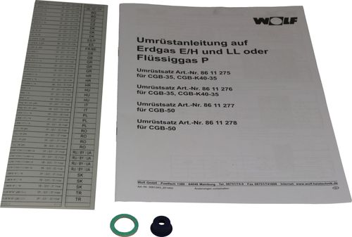 Bild von Umrüstsatz Erdgas E/LL -> Flüssiggas für CGB-50