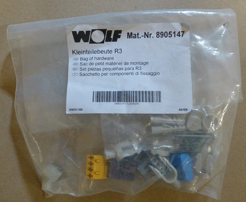 Bild von Kleinteilebeutel für Wolf Regelung R3