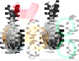Zeige Details für Kugelhahn G1" AG/AG rot für Frischwasser- und Ladestationen Bild von Kugelhahn G1" AG/AG rot für Frischwasser- und Ladestationen