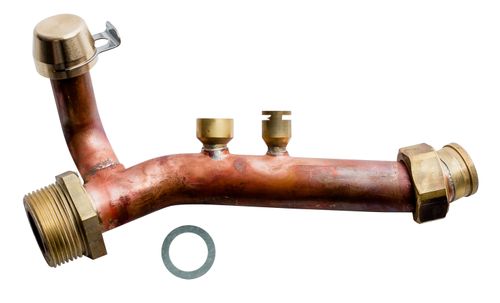 Bild von Verrohrung Vorlauf unten für CGB-2-38/55