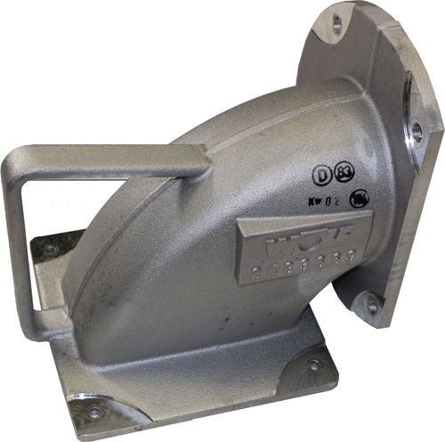 Bild von Brennerflansch Gussblock 90° für MGK-2