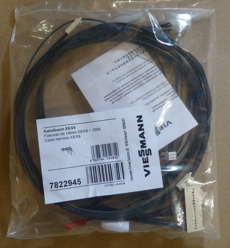Bild von Ersatz Kabelbaum X8/X9 Vitodens 300-W WB3A/WB3B