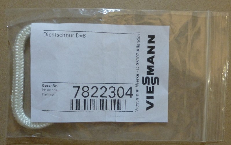Bild von Ersatz Dichtschnur Ø 6mm Vitoflame 300 VHG