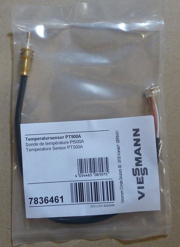 Bild von Ersatz Temperatursensor PT500A für Vitocal