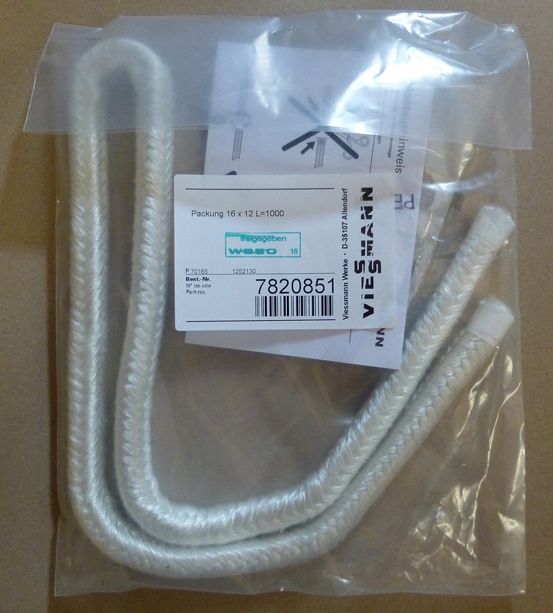 Bild von Ceram Dichtschnur Packung 16 x 12  L=1000mm