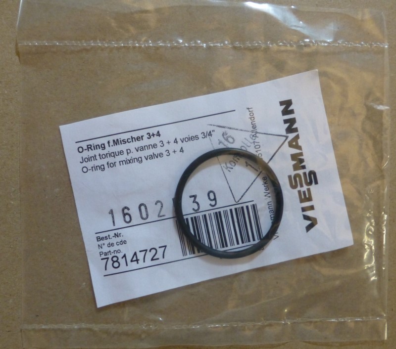 Bild von Ersatz O-Ring für Mischer 3+4 - R¾ DN20