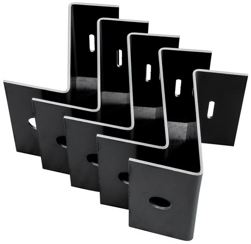 Bild von Blechwinkel für ID-Montage Aluminium