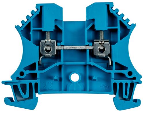 Bild von Reihenklemme schraubbar WDU 2,5, blau