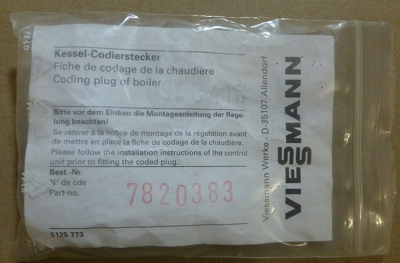 Bild von Viessmann Codierstecker 1070