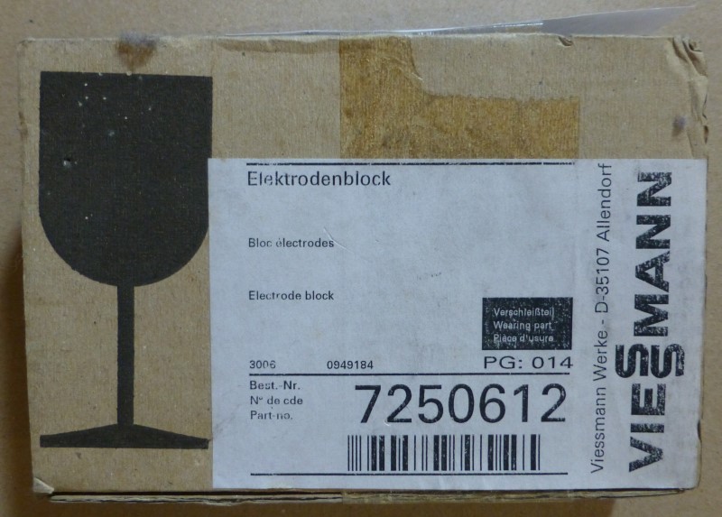 Bild von Elektrodenblock für Edelstahl-Kessel VA