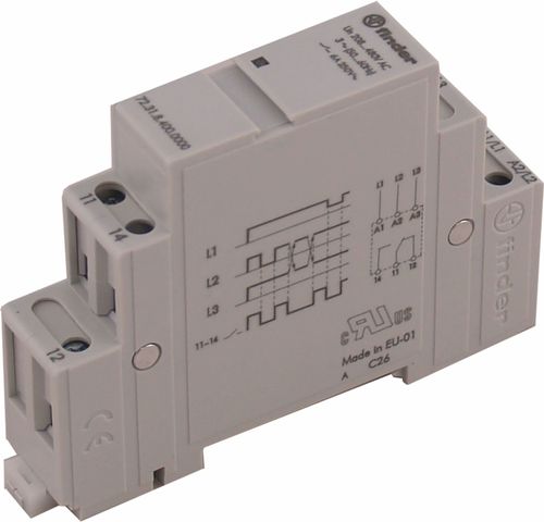 Bild von Drehfeld- Phasenwächter 3-phasig für BWL-1, BWS-1-06