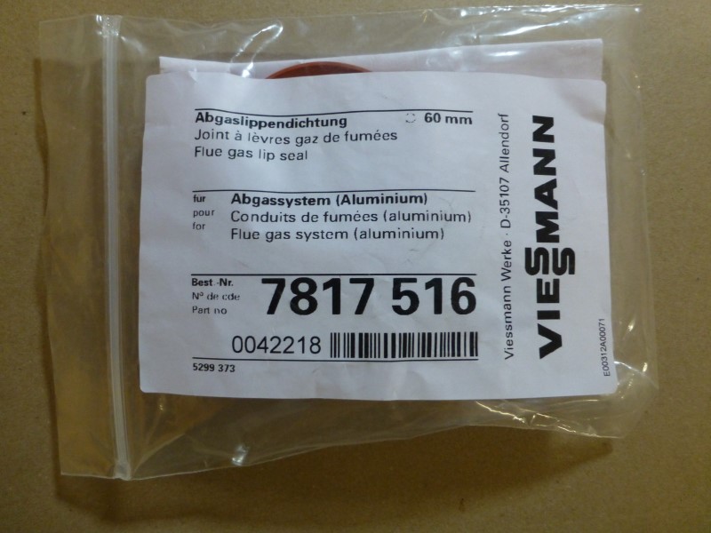 Bild von Abgas Lippendichtung Ø60 mm