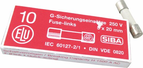 Bild von Feinsicherung 4A Flink 250V für CGB-2