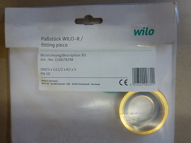 Bild von WILO Gewinde-Passstück R 5