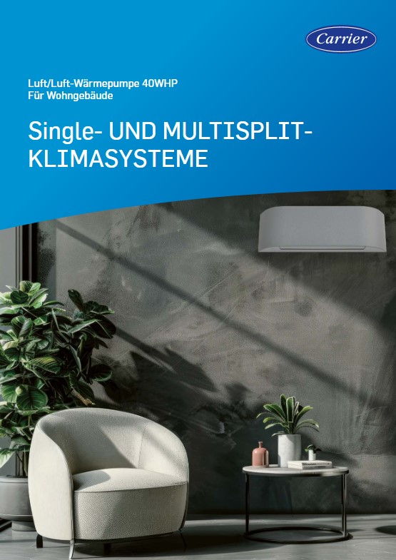 Bild für Kategorie Kurzprospekt Carrier Klimasysteme