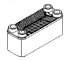 Bild von Plattenwärmetauscher für Unterbau-Kits