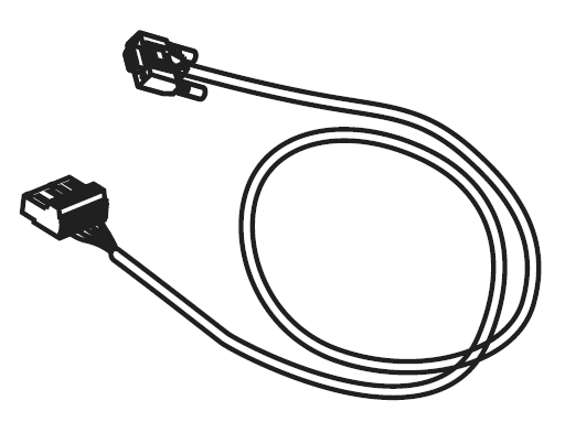 Bild von Steckerkabel W-FM100/200 - ABE am Gehäuse angebaut