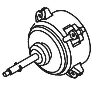 Bild von Ventilatormotor für WWP LS 13/16