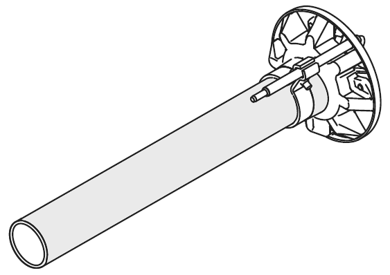 Bild von Mischrohr WG10F/1-C+D komplett