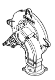 Bild von Brennertür Vitodens 200-W WB2B