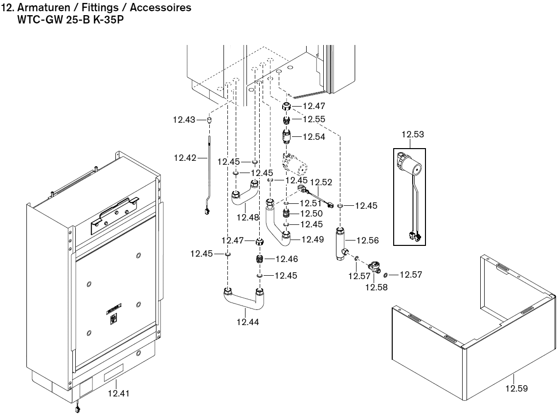 Ersatzteile Armaturen WTC-GW 25-B K-35P