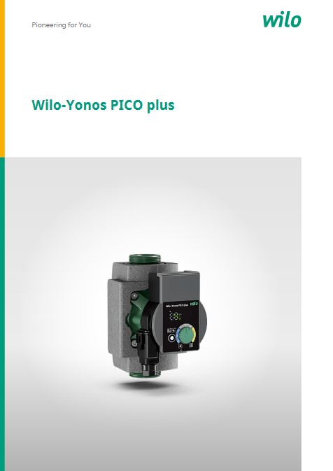 Handbuch Wilo Yonos PICO-Plus Heizungspumpen
