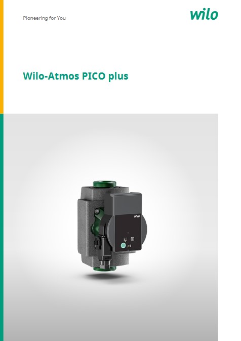 Handbuch Wilo Atmos PICO plus Heizungspumpen