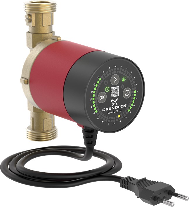Bild von Grundfos COMFORT 15-14 BX TU TIMER & TEMPERATURE