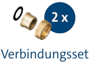 Bild von Verbindungsset G1″ × Rp ½″ COMFORT 15-14 BX